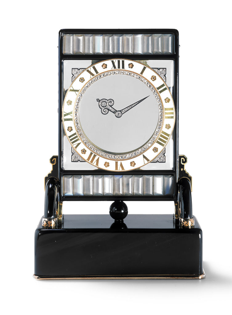 cartier mystery clock how it works