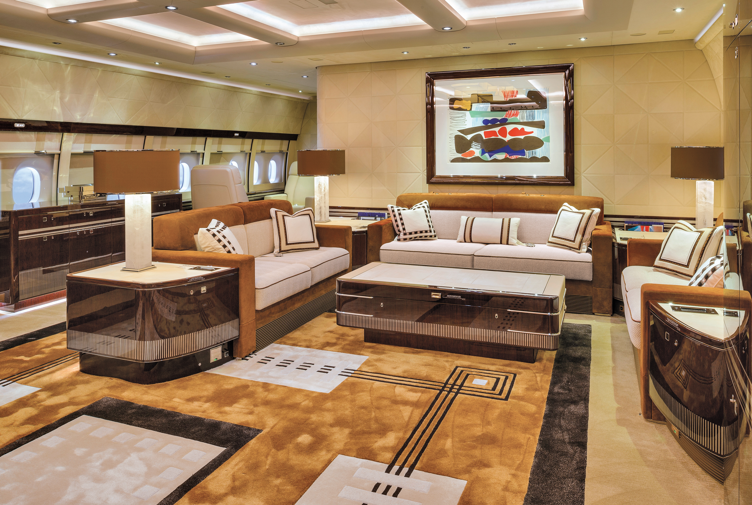 Tour An Ultra Luxurious Boeing 747 Crafted By Alberto Pinto