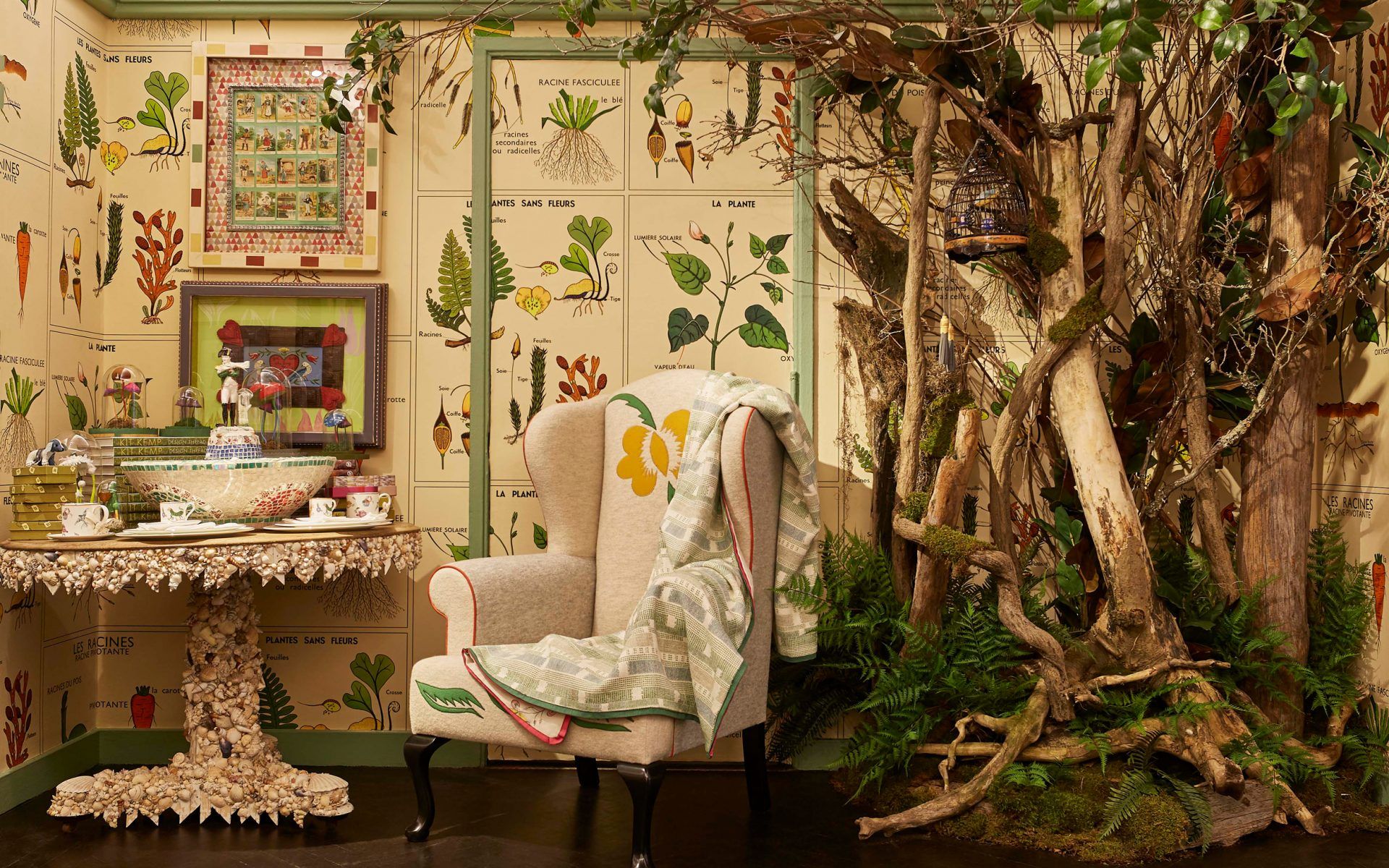 Kit Kemp Conjures A Secret Garden In Bergdorf Goodman Galerie