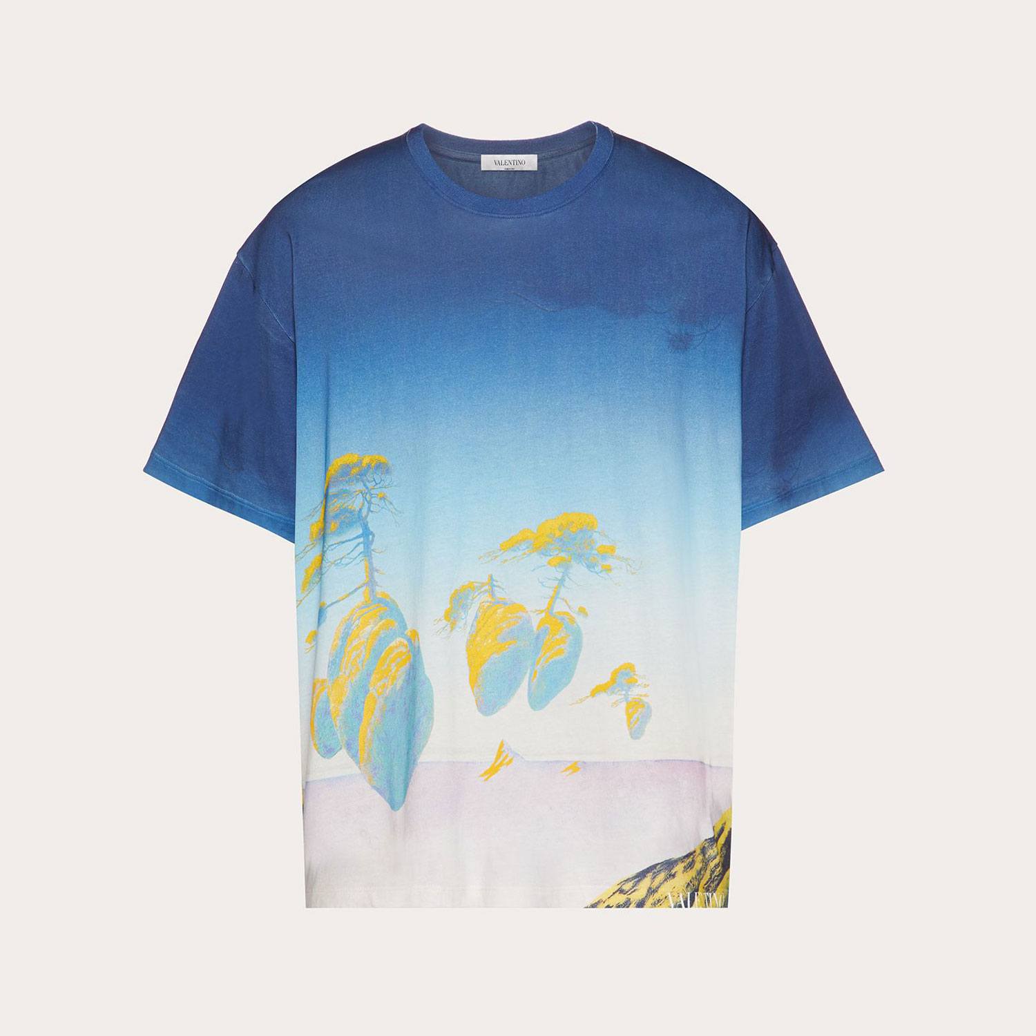 Roger Dean’s All-Over Florating Island T-shirt for Valentino.