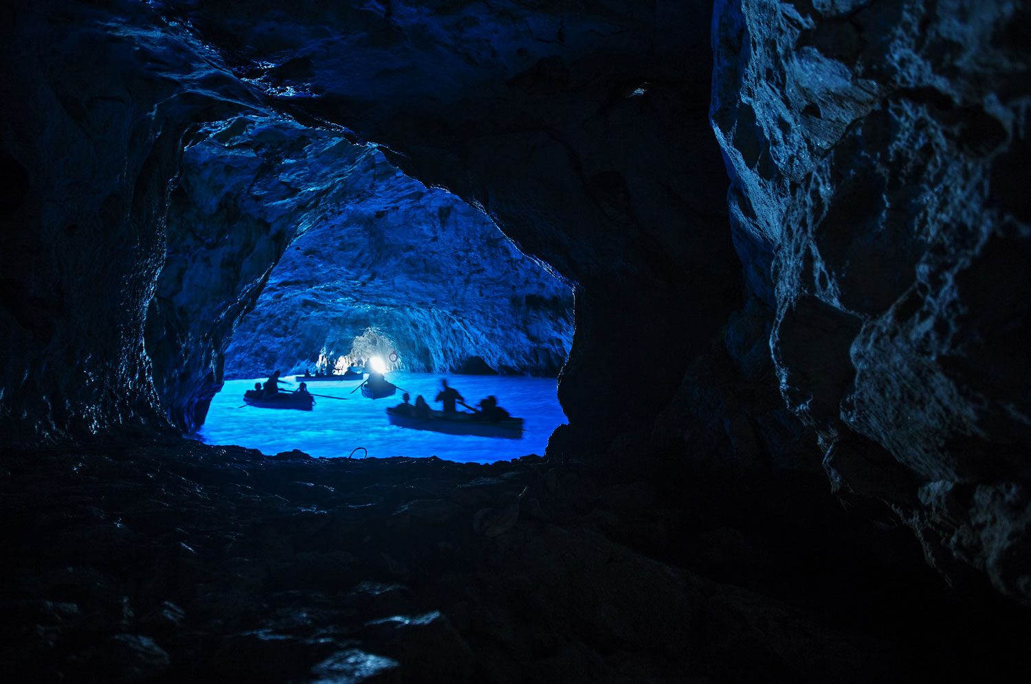 The Azzura Caves.
