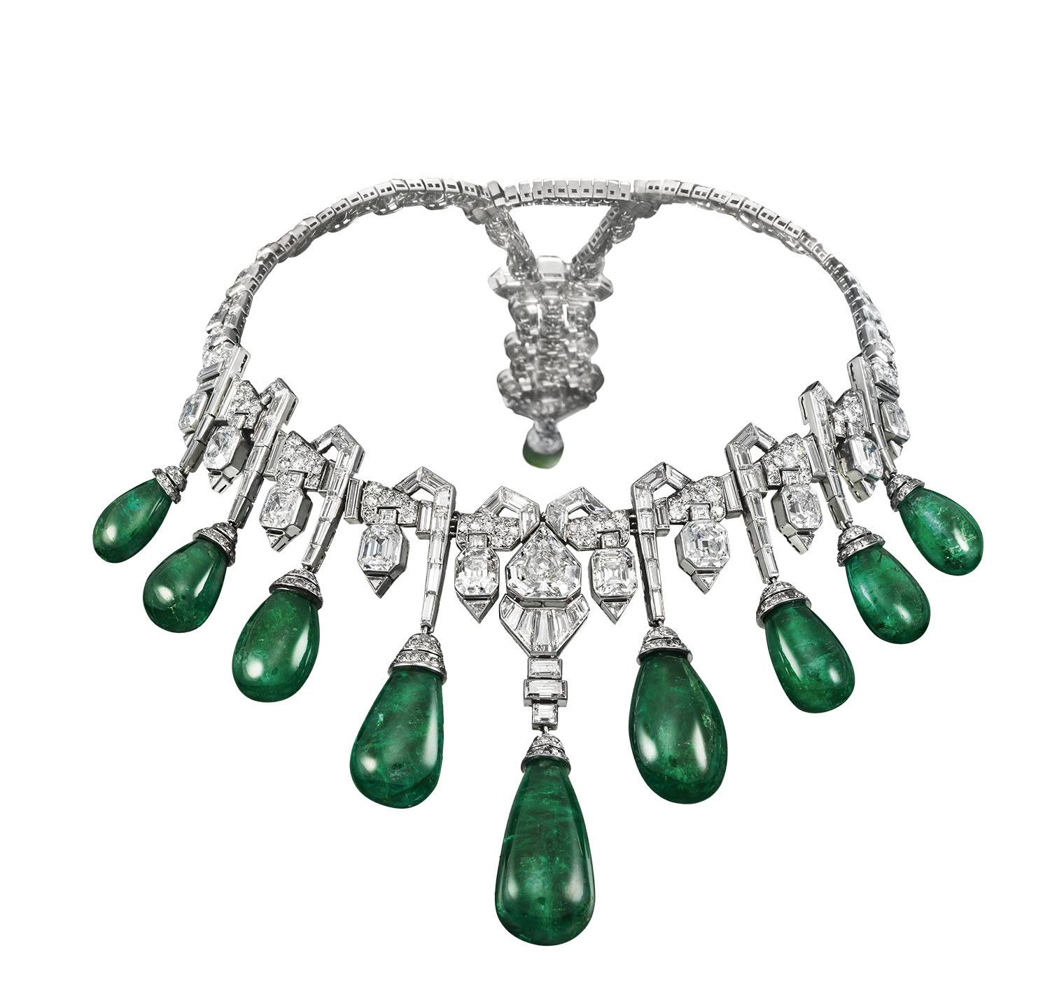 van cleef emerald necklace